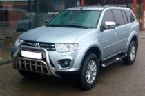 Mitsubishi Pajero Sport 2008-2015 Frontschutz WT002 (Edelstahl) Foto 2
