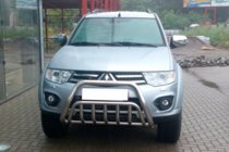 Mitsubishi Pajero Sport 2008-2015 Frontschutz WT002 (Edelstahl) Foto 1