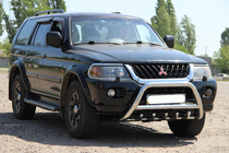 Mitsubishi Pajero Sport 1996-2007 Frontbügel WT003 (Edelstahl) Foto 3