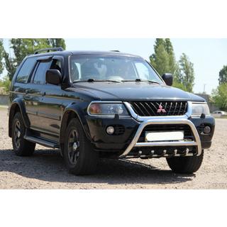 Frontbügel WT003 (Edelstahl) Mitsubishi Pajero Sport 1996-2007 Foto 3