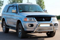 Mitsubishi Pajero Sport 1996-2007 Frontbügel WT022 Edelstahl Foto 3