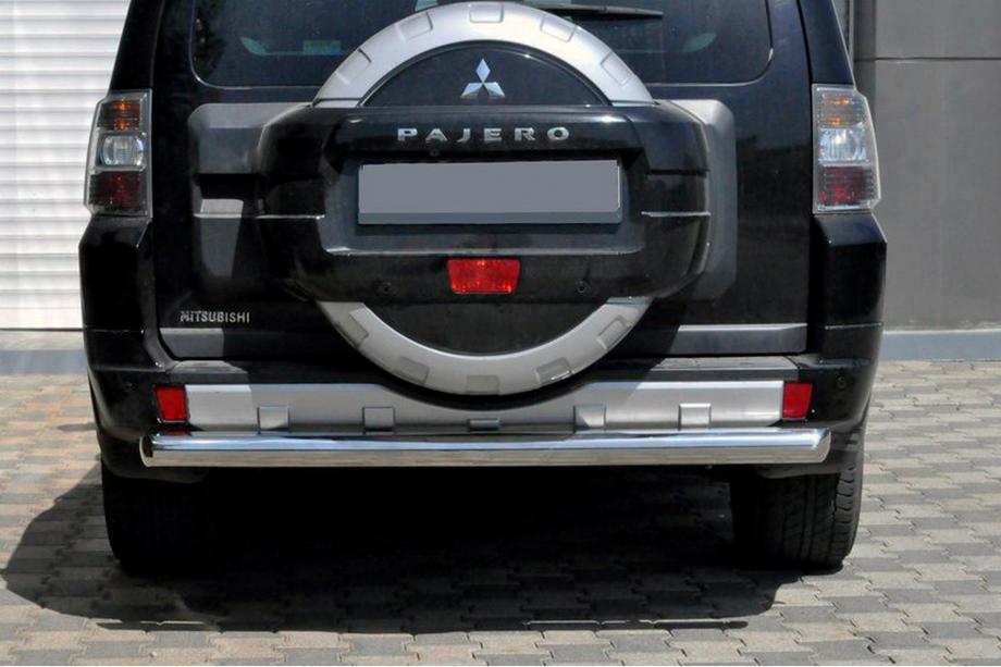 Mitsubishi Pajero Wagon IV 2006-2021 Heckbügel AK002 (Edelstahl) Image