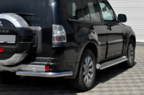 Mitsubishi Pajero Wagon IV 2006-2021 Heckbügel AK003 (Edelstahl) Foto 1