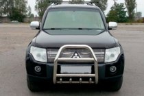 Mitsubishi Pajero Wagon IV 2006-2021 Frontbügel QT007 (Edelstahl) Foto 1