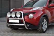 Nissan Juke 2010-2019 Frontbügel WT018 (Edelstahl) Foto 5