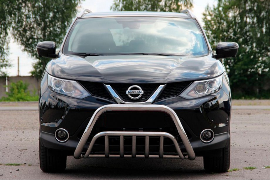 Nissan Qashqai 2014-2021 Frontbügel WT002 (Edelstahl) Image