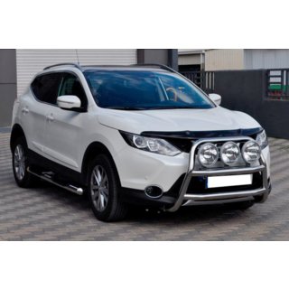 Frontbügel WT018 (Edelstahl) Nissan Qashqai 2014-2021 Foto 1
