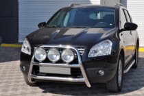 Nissan Qashqai 2007-2010 Frontbügel WT018 (Edelstahl) Foto 3