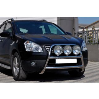Frontbügel WT018 (Edelstahl) Nissan Qashqai 2007-2010 Foto 2