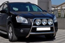 Nissan Qashqai 2010-2014 Frontbügel WT018 (Edelstahl) Foto 2
