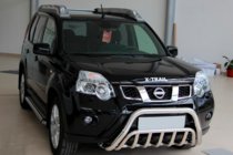 Nissan X-trail T31 2007-2014 Frontschutz WT002 (Edelstahl) Foto 5