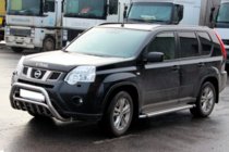 Nissan X-trail T31 2007-2014 Frontschutz WT002 (Edelstahl) Foto 3