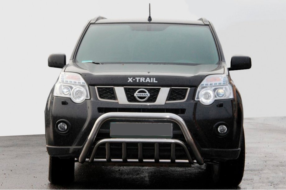 Nissan X-trail T31 2007-2014 Frontschutz WT002 (Edelstahl) Image