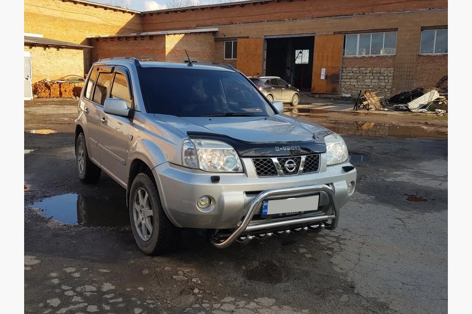 Nissan X-trail T31 2007-2014 Frontschutz WT003 (Edelstahl) Foto 9