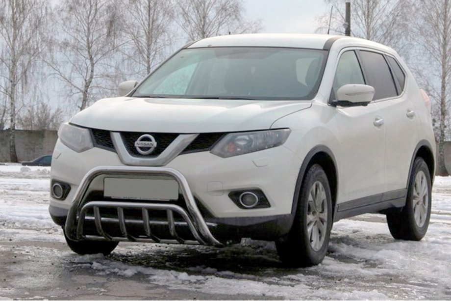 Nissan X-trail T32/Rogue 2014-2021 Frontbügel WT002 (Edelstahl) Image