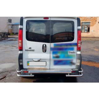 Heckschutz AK-Special (Edelstahl) Nissan Primastar 2002-2014 Foto 4