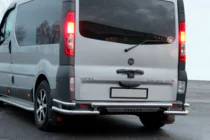 Opel Vivaro 2001–2015 Heckschutz AK-Special (Edelstahl) Foto 1