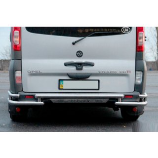 Heckschutz AK-Special (Edelstahl) Opel Vivaro 2001–2015 Foto 3