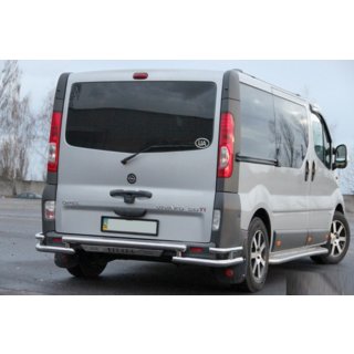 Heckschutz AK-Special (Edelstahl) Opel Vivaro 2001–2015 Foto 4
