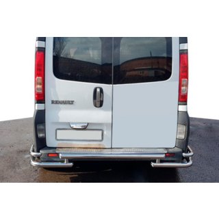 Heckschutz AK-Special (Edelstahl) Opel Vivaro 2001–2015 Foto 2