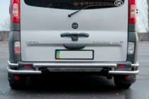 Renault Trafic 2001–2015 Heckschutz AK-Special (Edelstahl) Foto 5