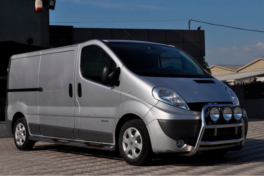 Nissan Primastar 2002-2014 Frontbügel WT018 (Edelstahl) Foto 4