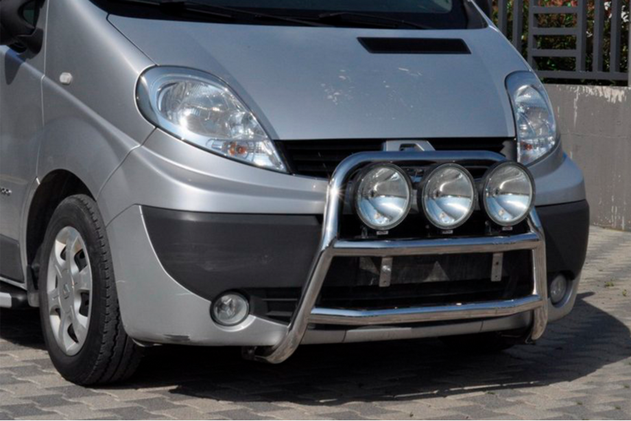 Nissan Primastar 2002-2014 Frontbügel WT018 (Edelstahl) Image