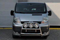 Opel Vivaro 2001–2015 Frontbügel WT018 (Edelstahl) Foto 2