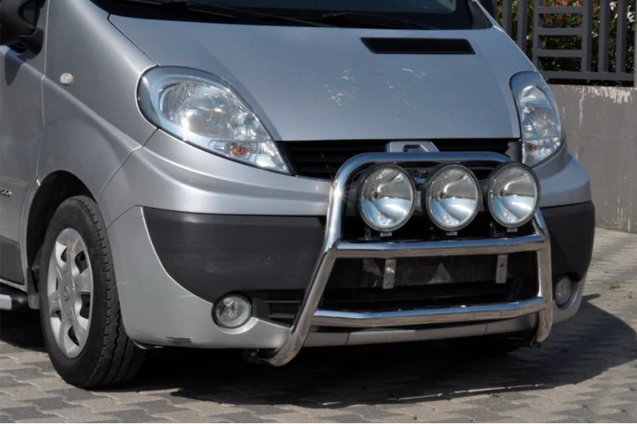 Opel Vivaro 2001–2015 Frontbügel WT018 (Edelstahl) Image