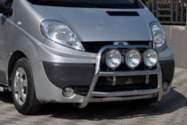 Renault Trafic 2001–2015 Frontbügel WT018 (Edelstahl) Foto 4