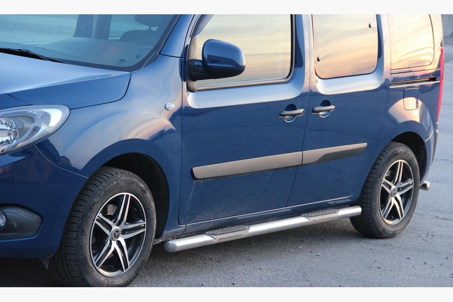 Mercedes Citan 2013-2021 Seitliche Rohre (2 Stk., Edelstahl) Image