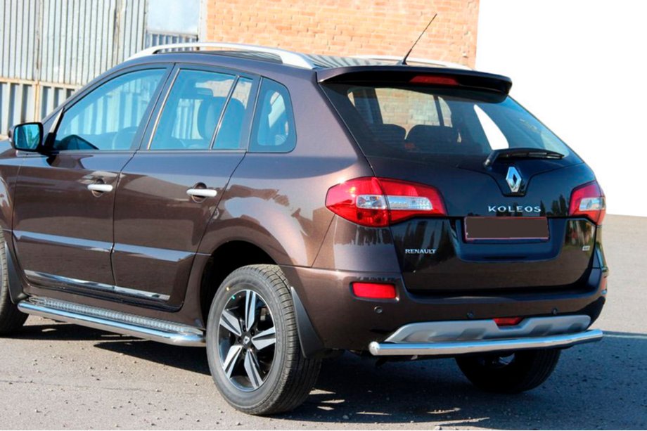 Renault Koleos 2008-2016 Heckbügel AK002 (Edelstahl) Image