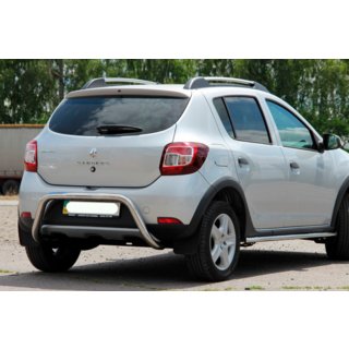 Heckbügel AK007 (Edelstahl) Dacia Sandero 2013-2020 Foto 4
