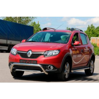 Frontbügel WT007 (Edelstahl) Renault Sandero 2013-2022 Foto 2