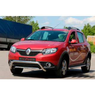 Frontbügel WT007 (Edelstahl) Dacia Sandero 2013-2020 Foto 3