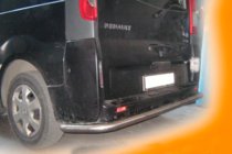 Opel Vivaro 2001–2015 Heckschutz AK005 (Edelstahl) Foto 2