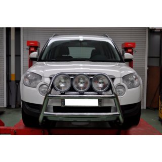 Frontbügel WT018 (Edelstahl) Skoda Yeti 2009-2017 Foto 4