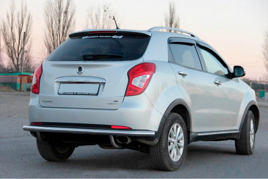 SsangYong Korando 2010-2019 Heckbügel AK005 (Edelstahl) Image