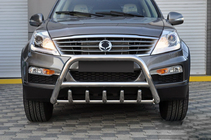 SsangYong Rexton I 2001-2017 Frontbügel WT003 (Edelstahl) Foto 3