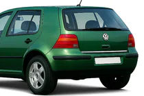 Volkswagen Golf 4 1997-2006 Kofferraumleiste Edelstahl Foto 2