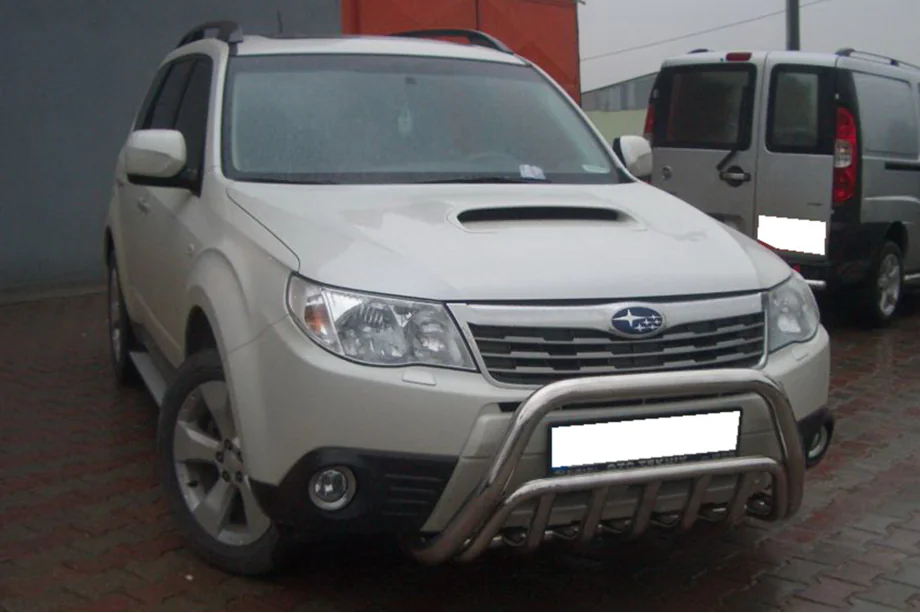 Subaru Forester 2008-2013 Frontbügel WT002 (Edelstahl) Foto 2