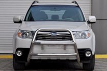 Subaru Forester 2008-2013 Frontbügel WT018 (Edelstahl) Foto 1