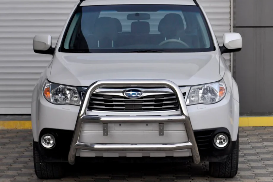 Subaru Forester 2008-2013 Frontbügel WT018 (Edelstahl) Foto 4