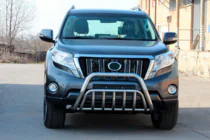 Toyota Land Cruiser Prado 150 2009-2023 Frontbügel WT002 (Edelstahl) Foto 5