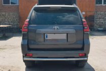 Toyota Land Cruiser Prado 150 2009-2023 Heckbügel AK002 (Edelstahl) Foto 6