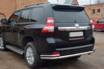 Toyota Land Cruiser Prado 150 2009-2023 Heckbügel AK005-2 (Edelstahl) Foto 5