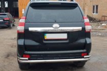 Toyota Land Cruiser Prado 150 2009-2023 Heckbügel AK005-2 (Edelstahl) Foto 6
