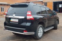 Toyota Land Cruiser Prado 150 2009-2023 Heckbügel AK005-2 (Edelstahl) Foto 7