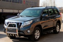 Toyota Land Cruiser Prado 150 2009-2023 Frontbügel QT007 (Edelstahl) Foto 2