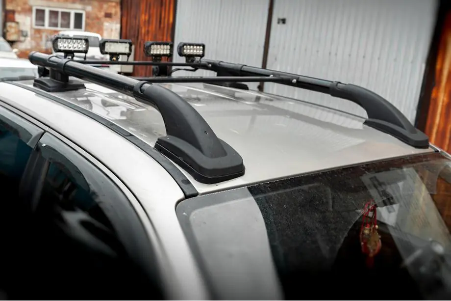 Volkswagen Amarok 2010-2022 Dachreling Black Shark (mit Querträgern) Image